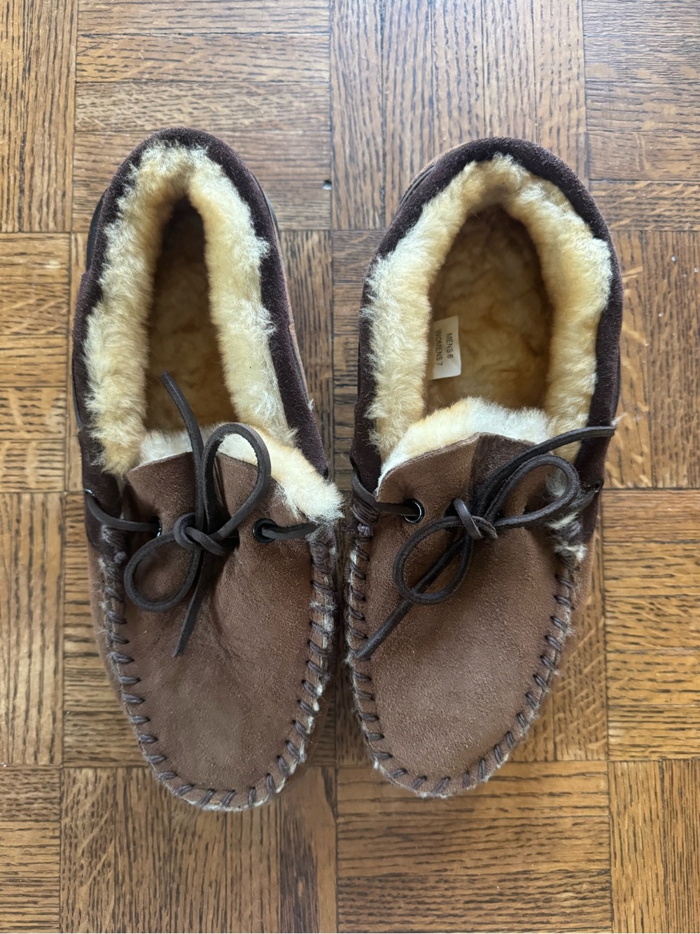Overland Sheepskin Moccasins